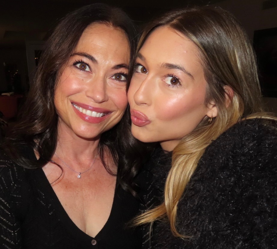 Lisa Marie Wilson with her adult daughter Amelia
