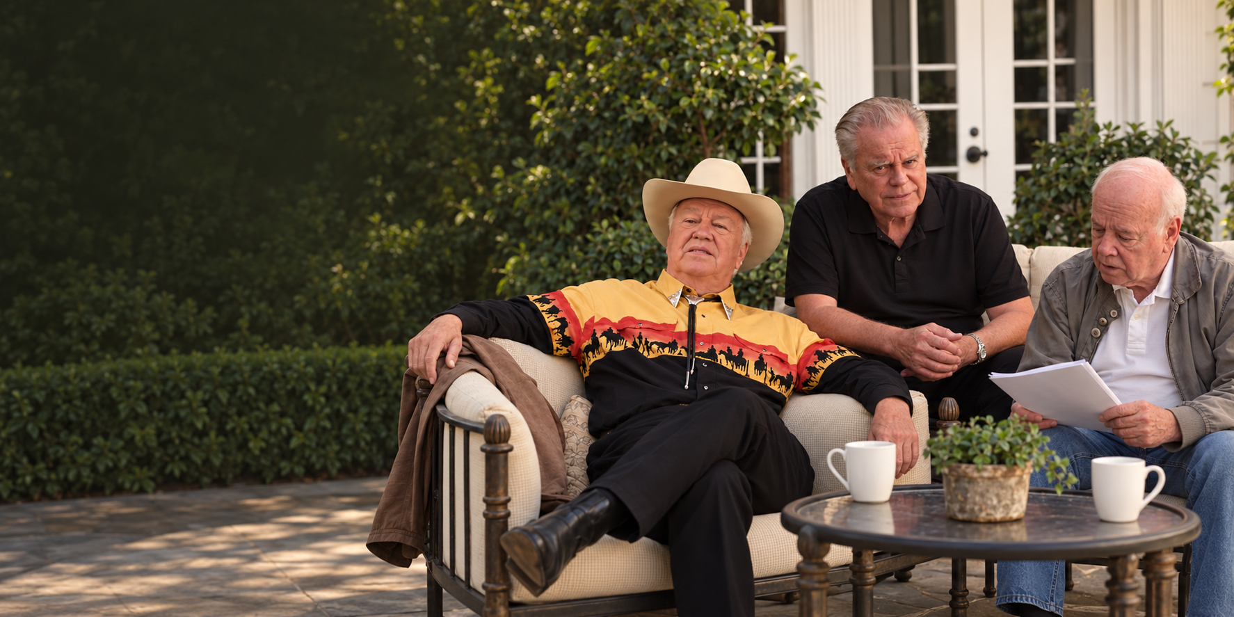 Robert Wagner, Tim Conway and Ron Masak in Over The Hills
