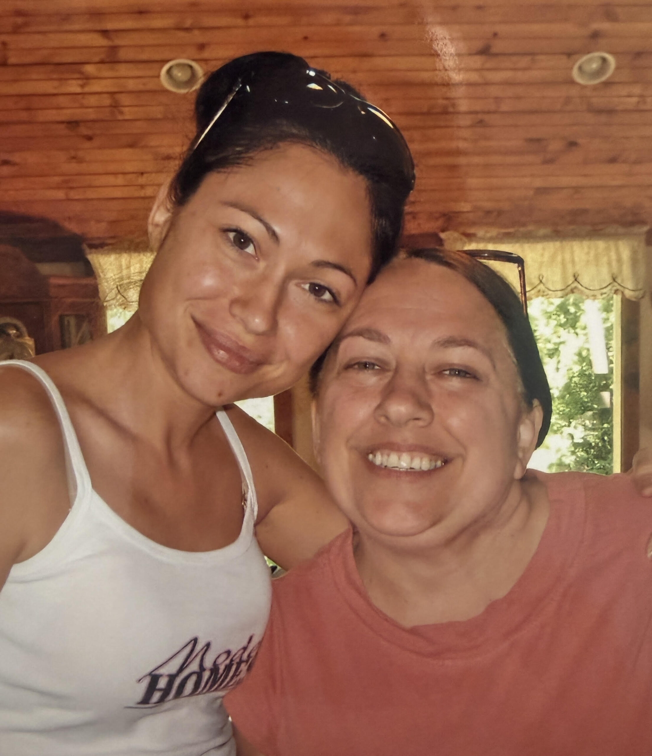 Lisa Marie Wilson with her mother